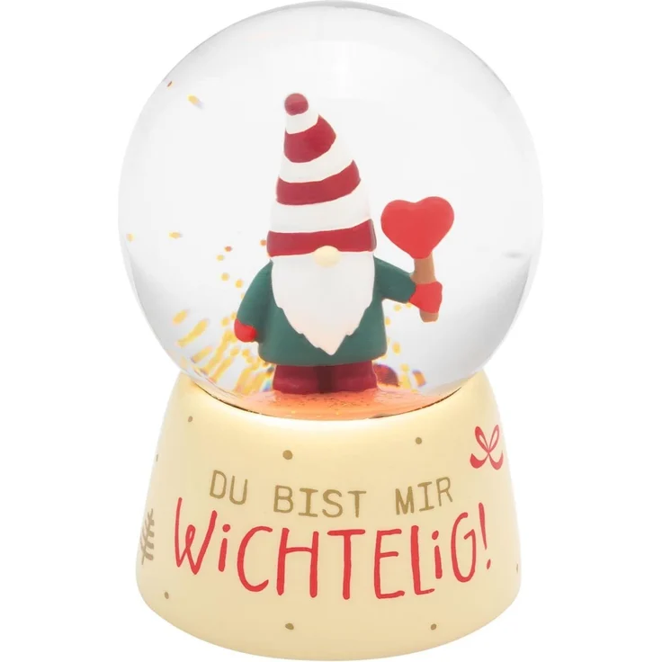 Traumkugel Schneekugel Geschenk Weihnachten Sheepworld WICHTELIG 51220 – Bild 1