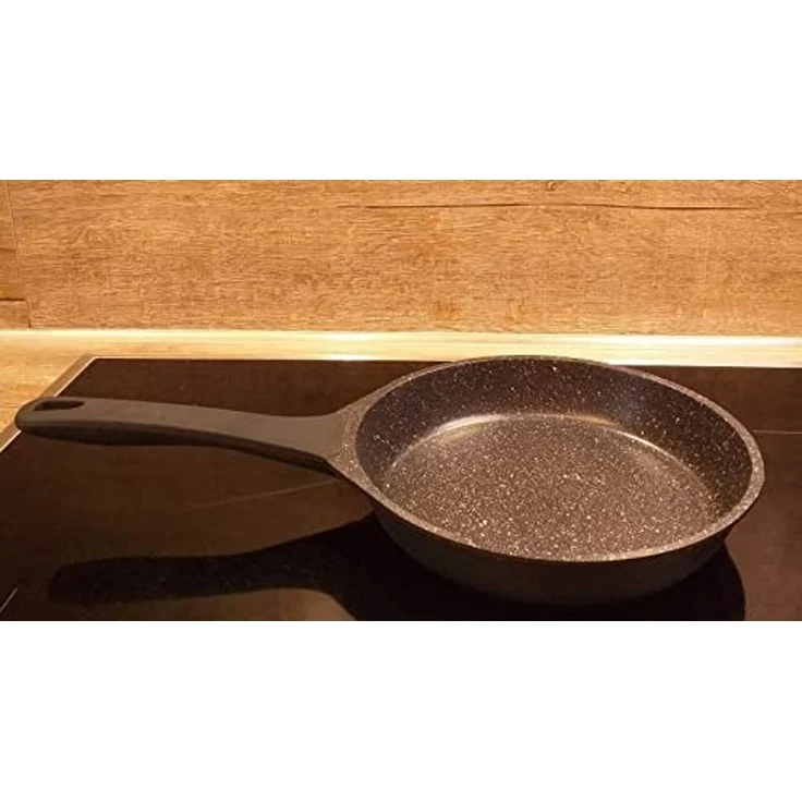Bratpfanne 24cm, Schwarz – Bild 4