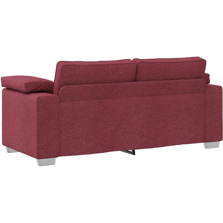 vidaXL Zweisitzer-Sofa Weinrot 180 cm Stoff 4105230 – Bild 6