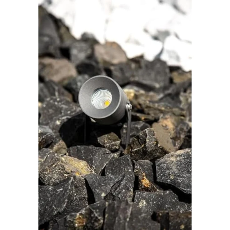 EVN PLC651002 10W 3000K 700lm IP65 anthrazit LED-Gartenstrahler – Bild 3