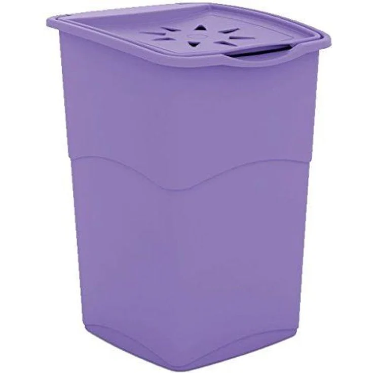 Kis Wäschebox Koral 47 Liter in violett, Plastik, 38x37x53 cm