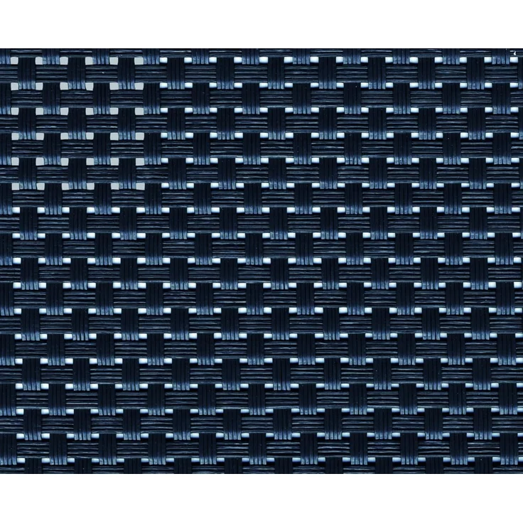 Gartenstuhl >Sirio< in Silbergrau, Kunstfasergewebe - 61x108x73cm (BxHxT) – Bild 3