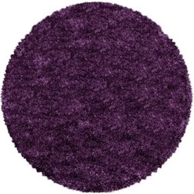 SIMPEX24 Teppich Unicolor - Einfarbig, Rund, Höhe: 30 mm, Teppich Wohnzimmer Einfarbig Shaggy Verschidene Farben und Größen – Bild 5