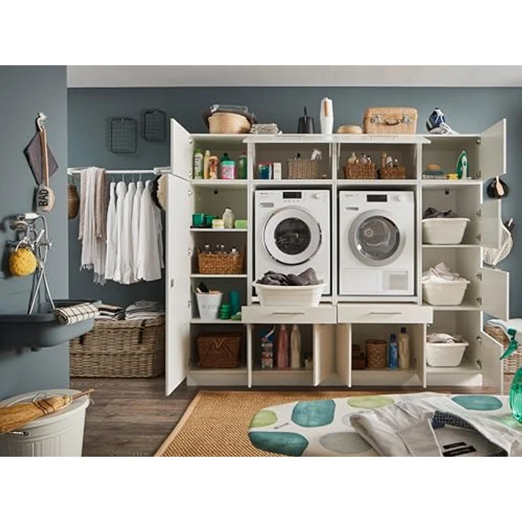 Laundreezy Mehrzweckschrank-Set LAUNDREEZY LDSK15, Breite 235 cm – Bild 5