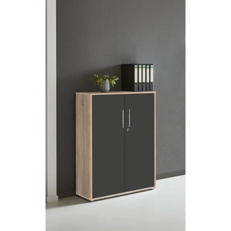 BMG Möbel Aktenschrank Office Edition (ideal für Aktenordner) 3 OH, abschließbar, Hochglanz lackiert oder matt – Bild 2