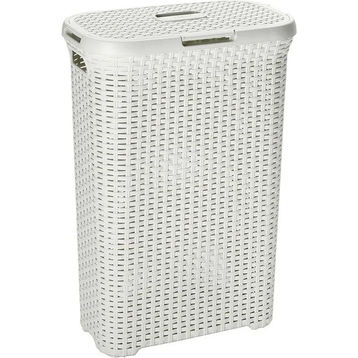 Curver Wäschekorb, Wäschekorb Natural Style 40L