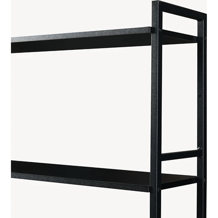 Toilettenregal Ljukhobro 164x64x20 cm Schwarz [en. casa] – Bild 8