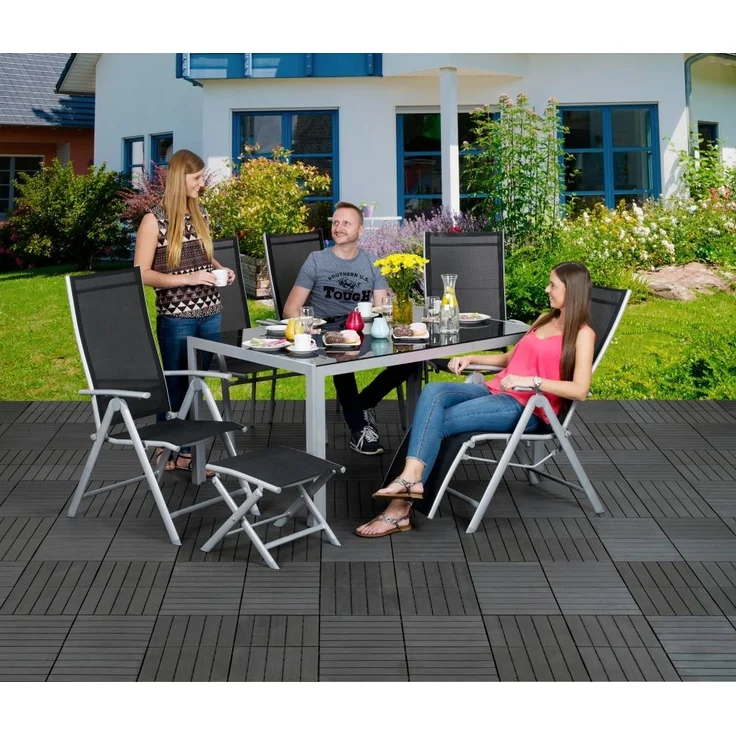 TrendLine wetterfester Stapelstuhl NewYork Gartenstuhl Gartensessel Stapelsessel – Bild 4