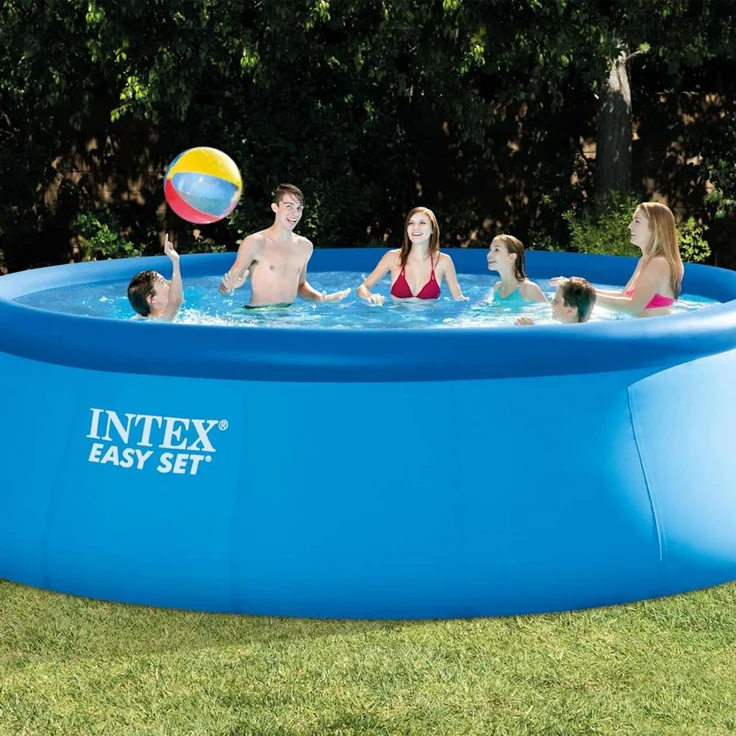 Intex Schwimmbecken Easy Set 457x122 cm – Bild 1
