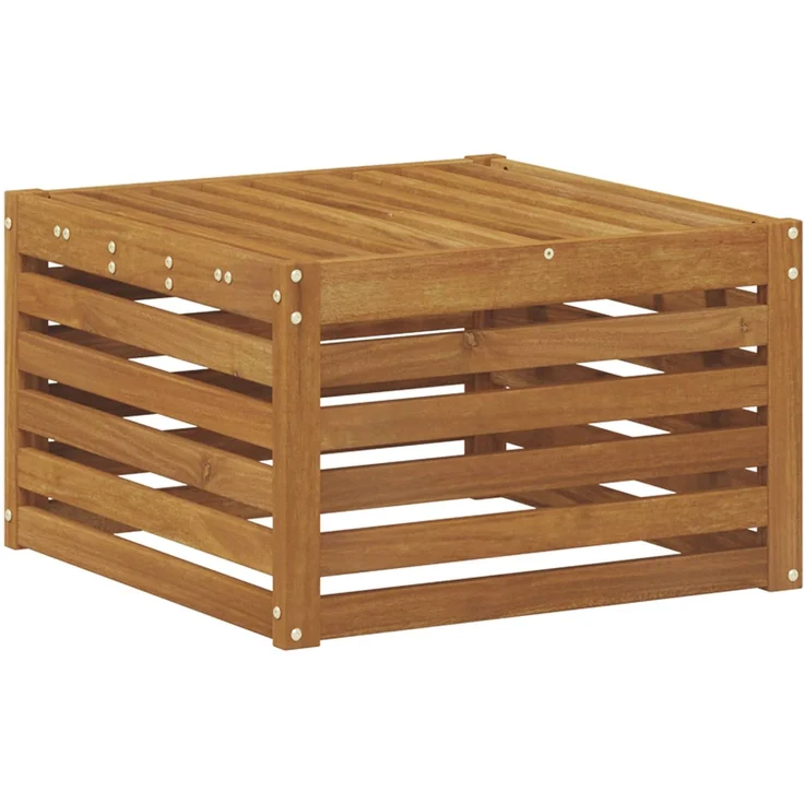 vidaXL Outdoor-Sofagarnitur 7 stk. 6-Sitzer Natur Massivholz Akazie 3375149 – Bild 5