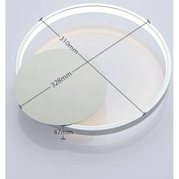 Lindby Wandleuchte Anays, LED 11,5 W gesamt, warmweiß – Bild 5