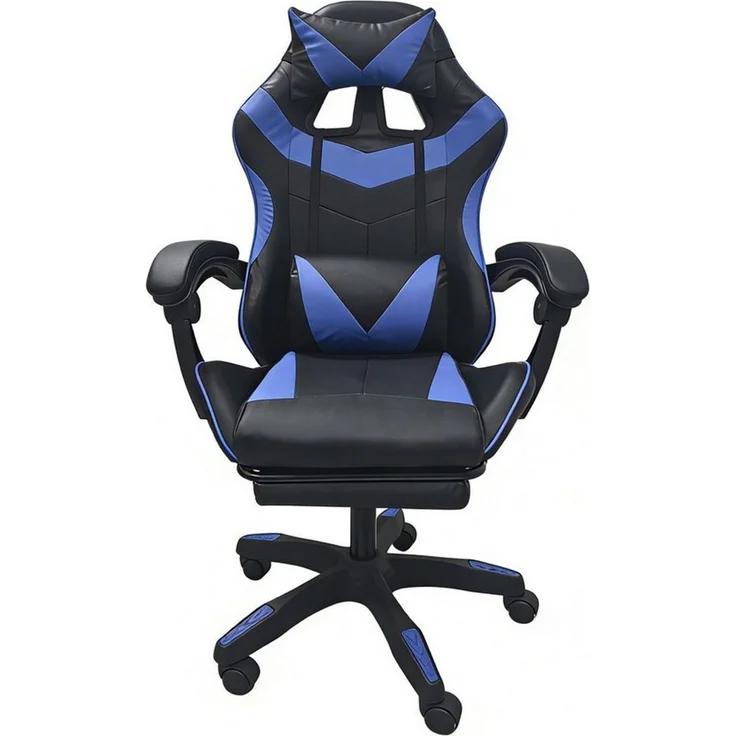 HTI-Living Drehstuhl Gaming Stuhl Krit Eco Schwarz-Blau (Stück, 1 St) – Bild 2