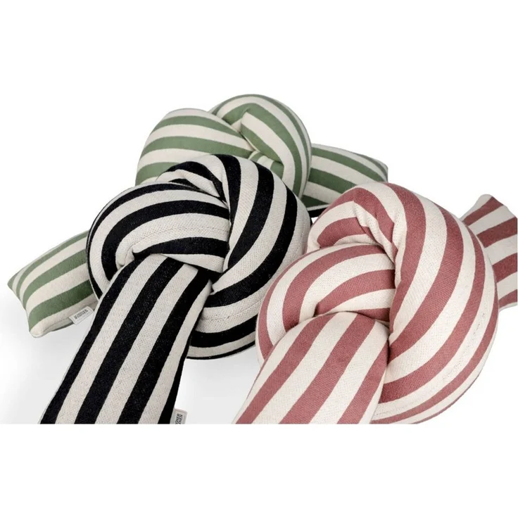 SCHÖNER WOHNEN-Kollektion Kissenhülle JOLLY Zierkissen mit Füllung, (1 Stück), 15x150 cm in Schwarz – Bild 3