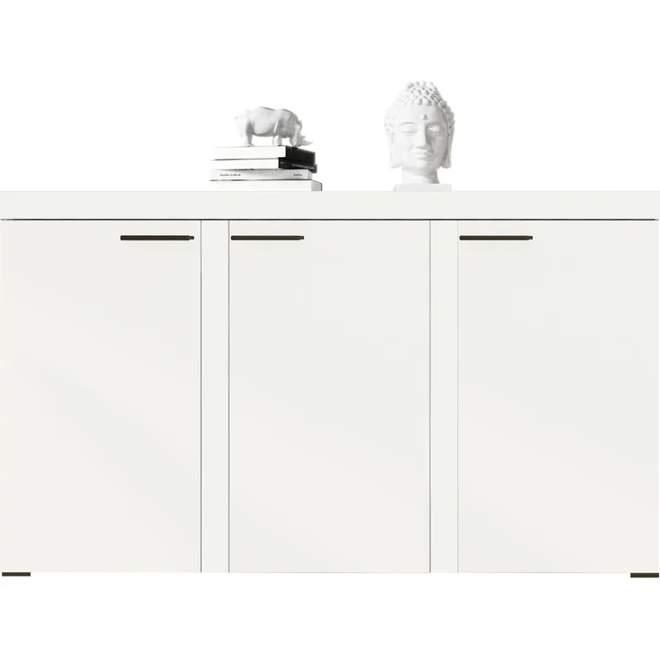 AX LIVING Sideboard Wohnzimmer Spacoro 3D – Stilvolle, Modern in Weiß – Bild 3