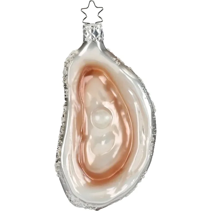 Auster 8,5cm Inge-Glas® Weihnachtsschmuck