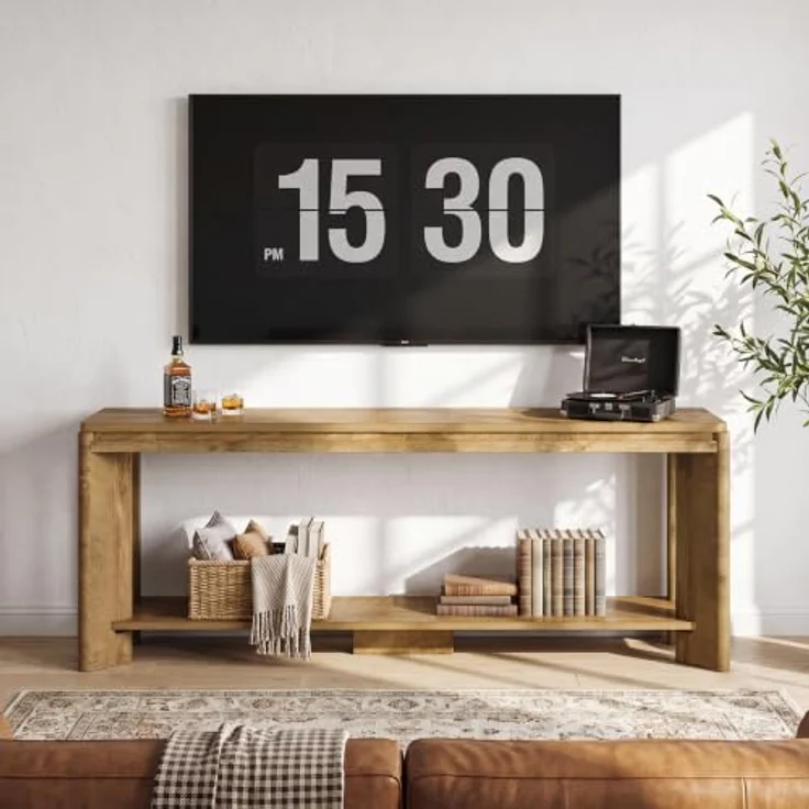 LITTLE TREE TV Schrank, für Fernseher bis zu 70 Zoll, 160cm Konsolentisch – Bild 3
