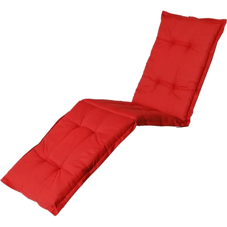 Allibert Liegenauflage Basic ca. 200 x 65 cm rot 50 % Baumwolle, 50 % Polyester