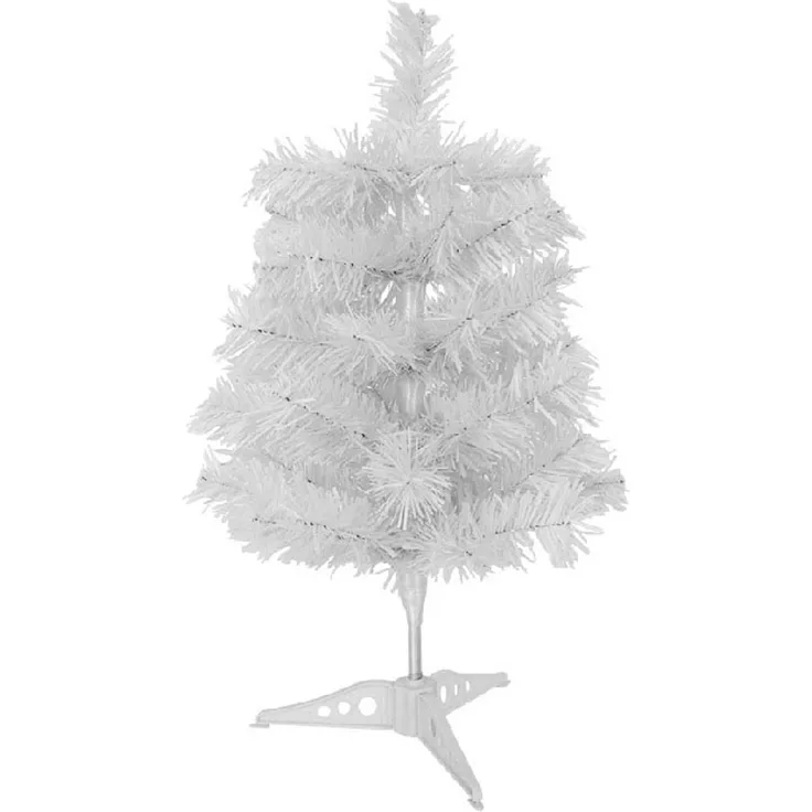 ABC Mini-Weihnachtsbaum, weiß, 45 cm, für saisonale Dekoration