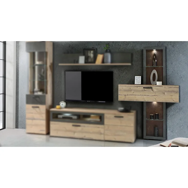 Wandregal KALOMIRA Fichte Nb.