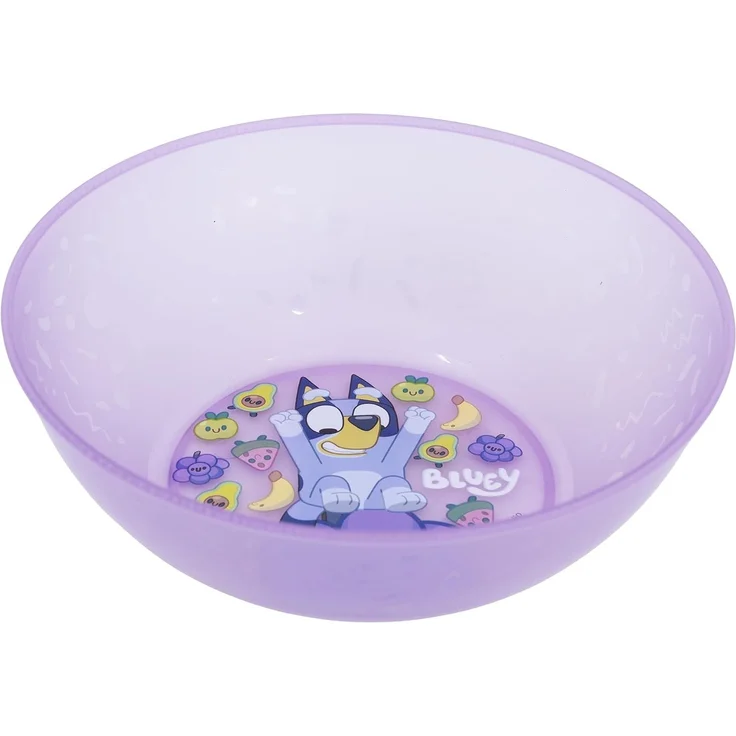 Bluey Brotschale Set 4 teilig Polypropylen für Zuhause Kindergarten und Ausflug, (Spar-Set) – Bild 2