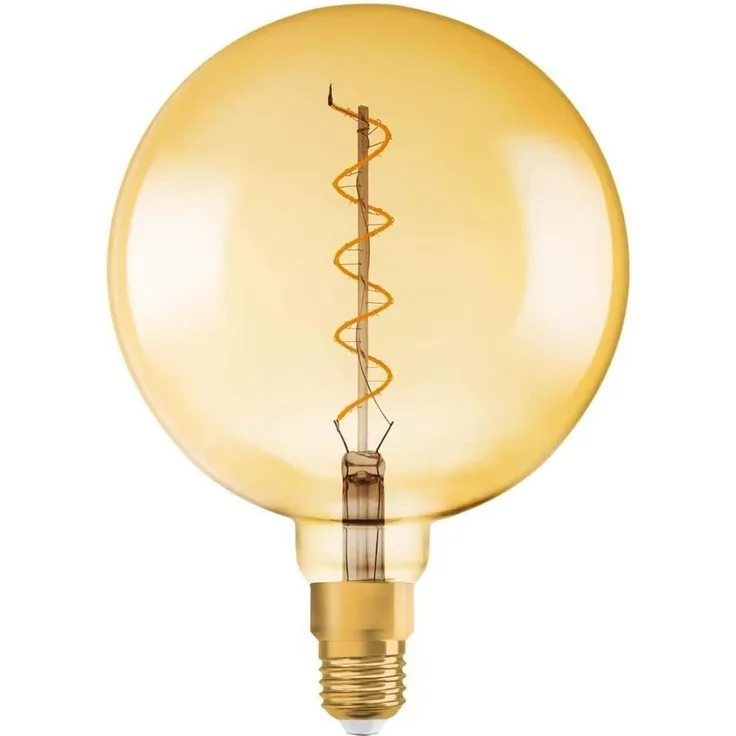 Osram LED-Lampe Vintage 1906 Globe XL 5W/820 (28W) Gold E27
