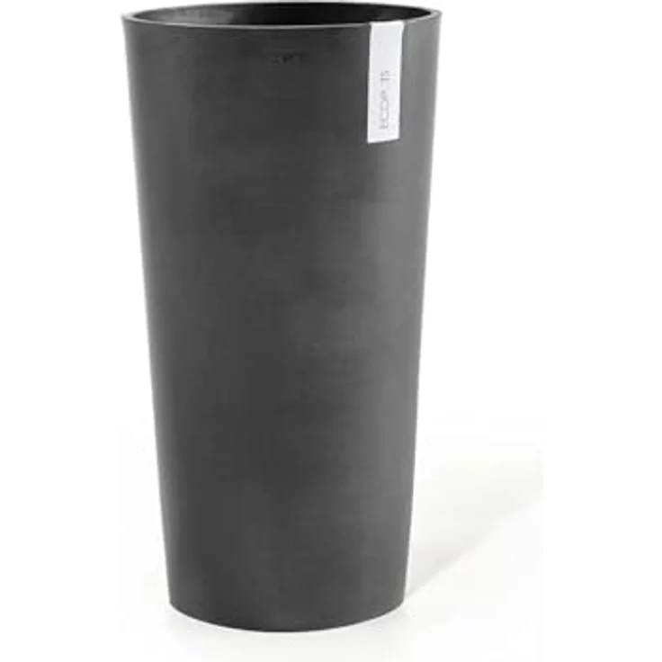 ECOPOTS Blumentopf AMSTERDAM HIGH White Grey, BxTxH: 41x41x76 cm – Bild 7