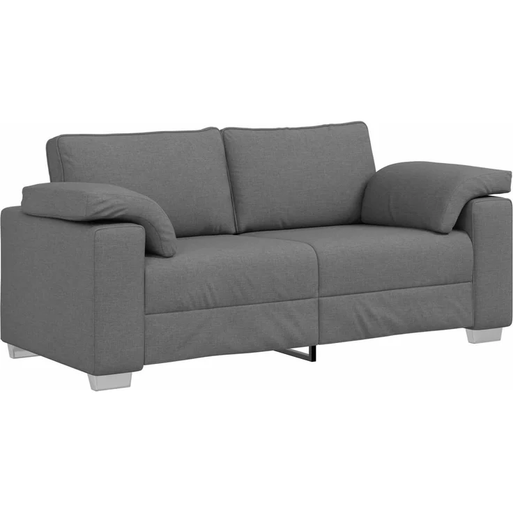 vidaXL Zweisitzer-Sofa Dunkelgrau 180 cm Stoff 4105228 – Bild 1