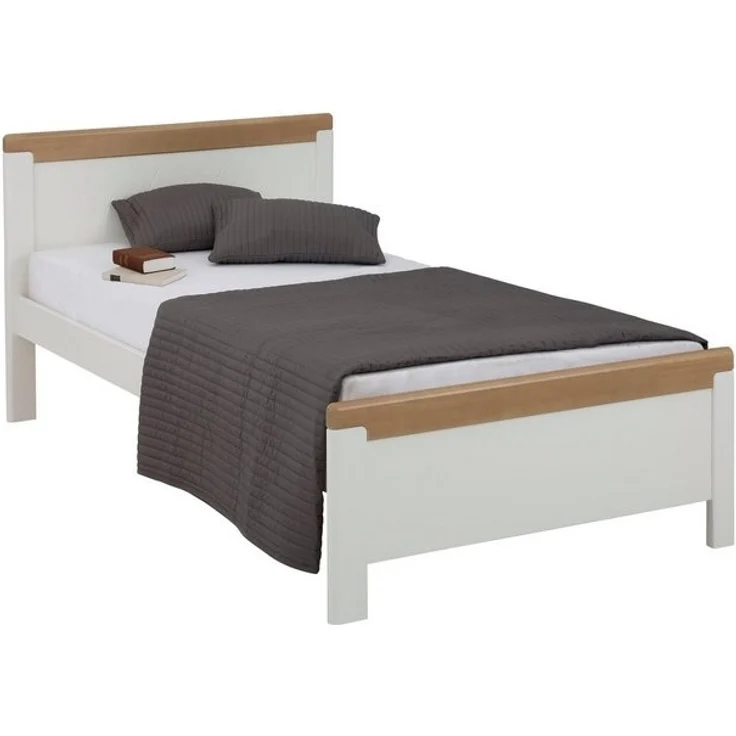 Home affaire Holzbett "CARITA", zertifiziertes Massivholz, im klassischen Landhausstil – Bild 4