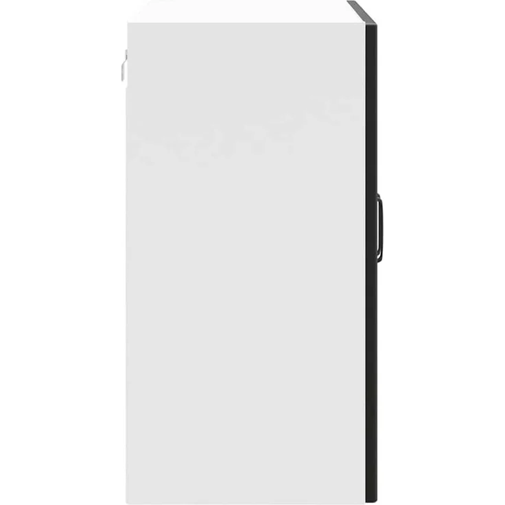 vidaXL Küchen-Hängeschrank Lucca Schwarz Holzwerkstoff 853828 – Bild 5