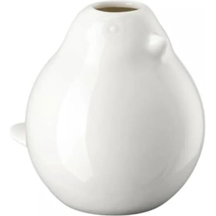 Hutschenreuther Vase 10 cm Vogel-Vase Weiss – Bild 2