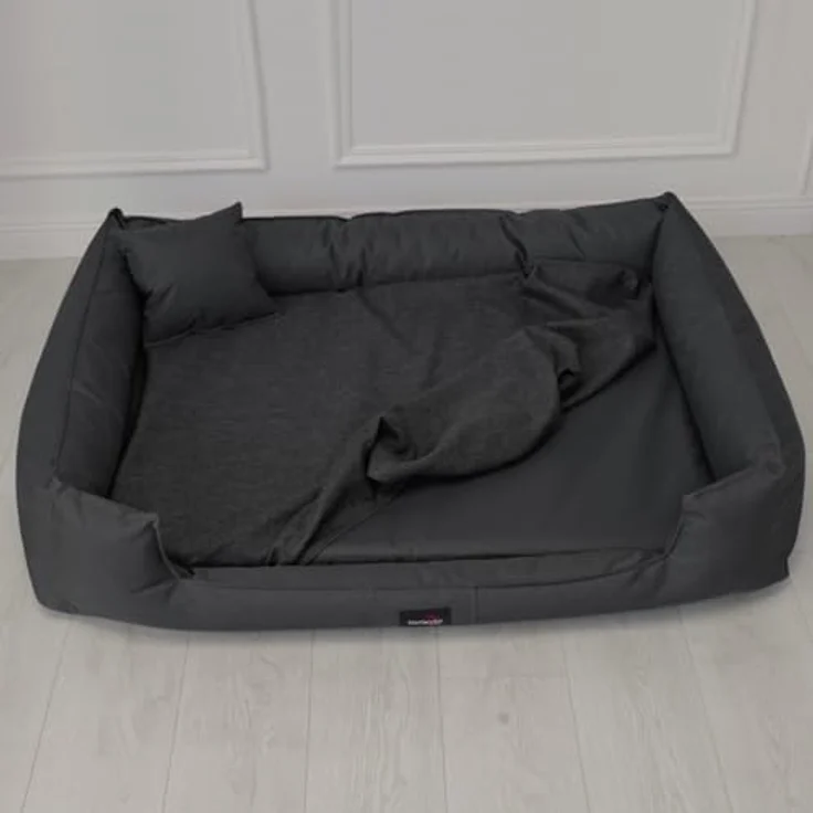 GOOFY Orthopädisches Hundebett - 02 Graphit, 130x100cm – Bild 4