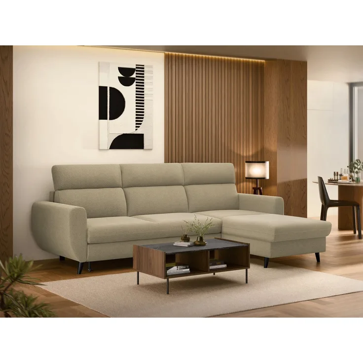 Ecksofa Tazino Mini (Farbe: Cruz 15, Seite: Rechts)