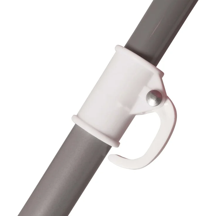 Bo-Camp Sonnenschirm 165 cm Grau 428667 – Bild 4