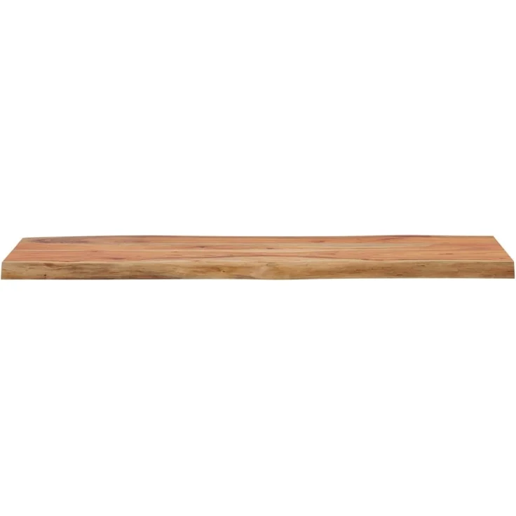 vidaXL Tischplatte 100x40x2,5cm Rechteckig Massivholz Akazie Baumkante 370612 – Bild 4
