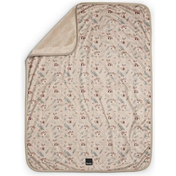 Kinderdecke Pearl Velvet Decke - Nordic Woodland, Elodie