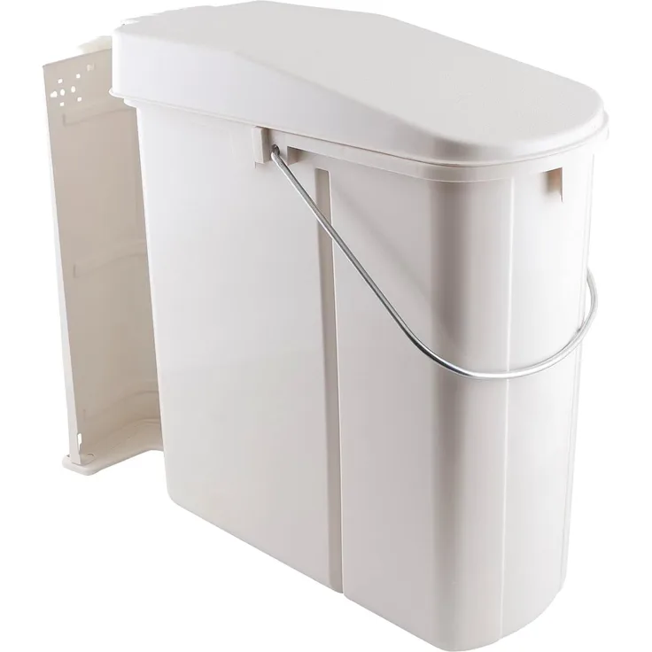 WESCO 700411-10 Abfallsorter 19 Liter VARIO 1 ab 45 cm Schrankbreite, weiß
