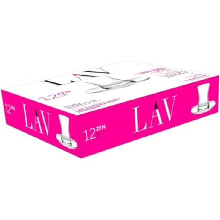 LAV Zen 12-teiliges Set Teegläser mit Unterteller - 155 ml – Bild 4