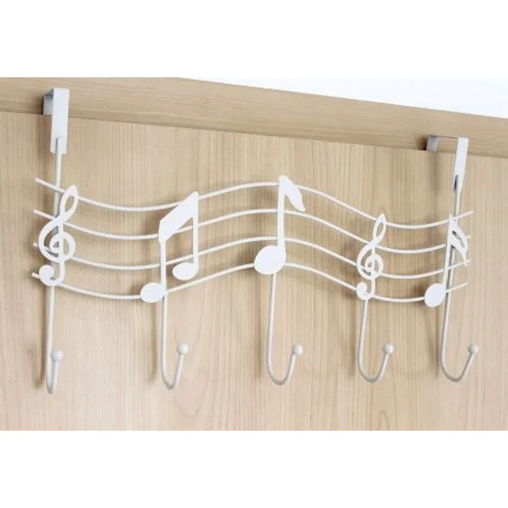 Türgarderobe Melody 131019 Weiß Türhaken 42cm Garderobe Kleiderhaken Haken Hakenleiste