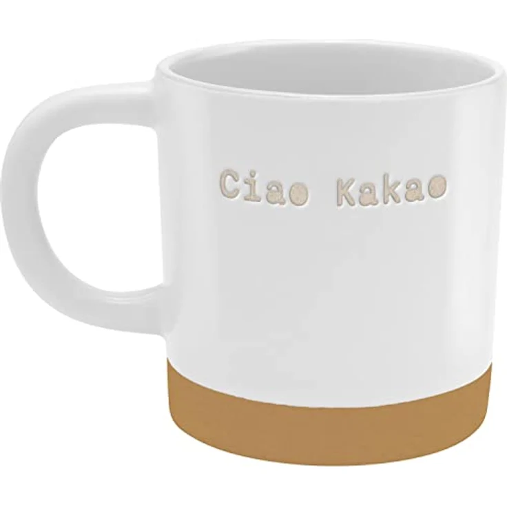 GRUSS & CO Tasse mit Gravur "Ciao Kakao" | Steinzeug, 40 cl, mehrfarbig | Geschenk Freunde | 48431 – Bild 3