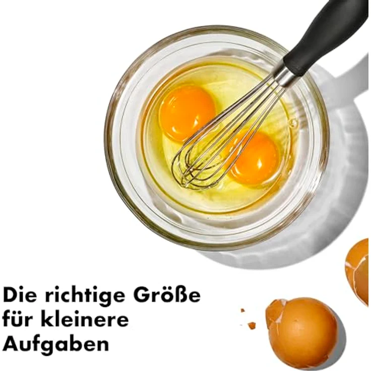 OXO Good Grips Schneebesen, kompakte Größe von 18,5 cm – Bild 3