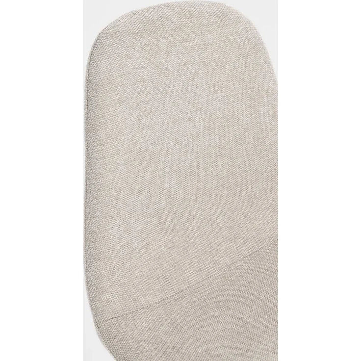 Barhocker New Irelia 2er-Set aus Stoff, modern, Beige/Schwarz, mit Fußstütze, gepolstert – Bild 6