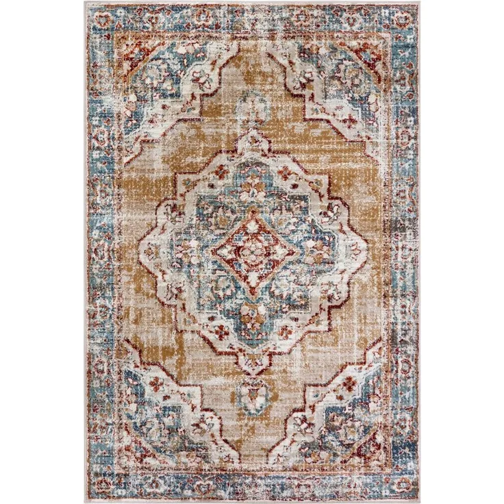 HANSE Home Teppich Strozzi, rechteckig, Höhe: 8 mm, Läufer, Orientalisch, Kurzflor, Wohnzimmer, Schlafzimmer, Esszimmer