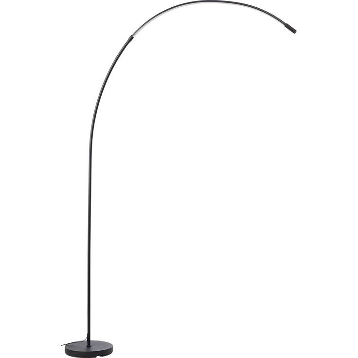 Brilliant LED Stehlampe Bow LED Bogenlampe, 170 cm, 1300 lm, 3000-6500 K, dimmbar, CCT, schwarz – Bild 6