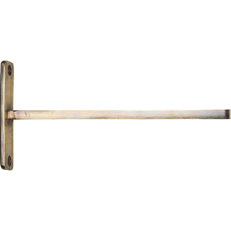 2x Regalhalter Regalwinkel Regalträger 21cm Antikes Messing Ib Laursen 05994-17