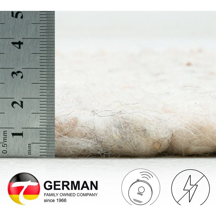 THEKO Wollteppich Alm-Glück, rechteckig, Höhe: 12 mm, reine Wolle, meliert, handgewebt, Wendeteppich, auch als Läufer – Bild 2