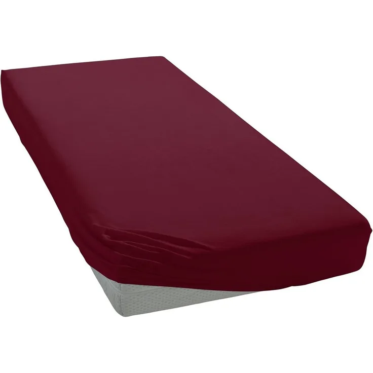 bellana Spannbettlaken Mako-Jersey exclusiv in Gr. 90x200, 140x200 oder 180x200 cm, Mako-Jersey, Gummizug: rundum, (1 Stück), aus Baumwolle, für Matratzen bis 25 cm Höhe, Bettlaken, Spannbetttuch