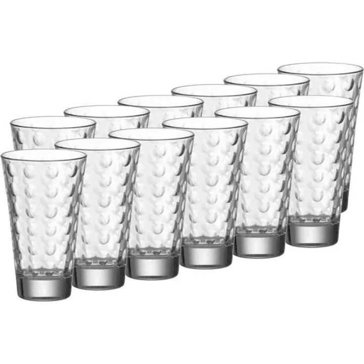 Leonardo OPTIC Trinkglas groß 300 ml 12er Set