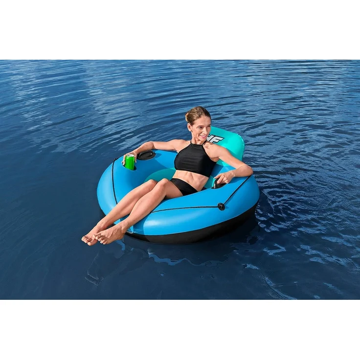 Hydro-Force™ Schwimmring White Cap Rider™ mit Rückenlehne Ø 106 x 45 cm – Bild 2