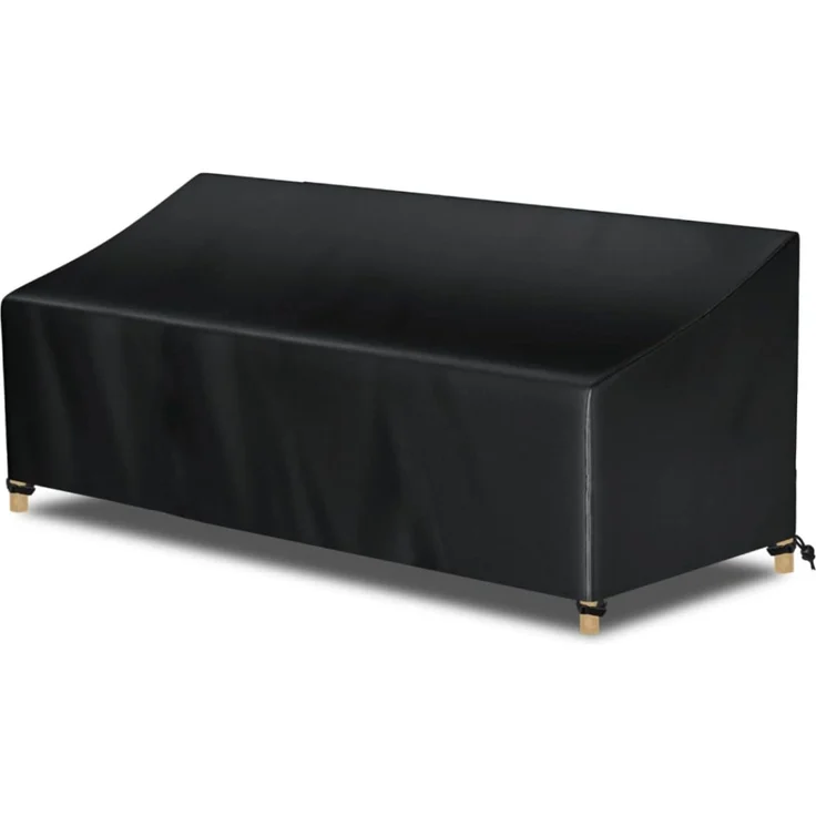 Awnic 3-Sitzer Outdoor-Sofa Abdeckung wasserdicht, Garten Sektional Sofa Abdeckung, Patio Möbel deckt 220 x 85 x 71 cm