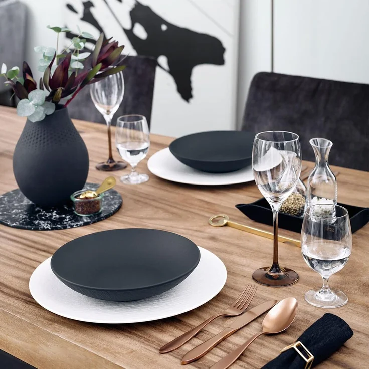 Villeroy & Boch Manufacture Rock Schale flach ø 23,5 cm - DS – Bild 3